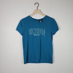 Victoria’s Sport Teal Short Sleeve Tee Small